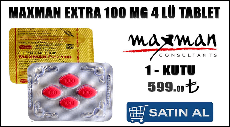 Maxman 4 lü hap ı en ucuz fiyatları