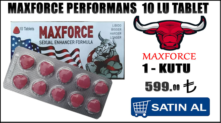 Maxforce performans hap satışı